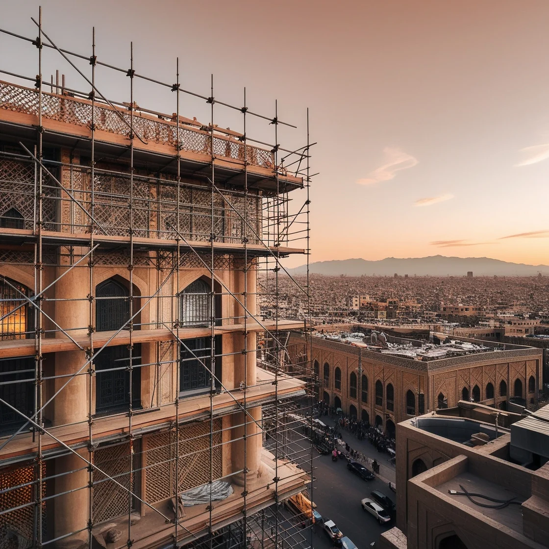 خدمات داربست در تهران